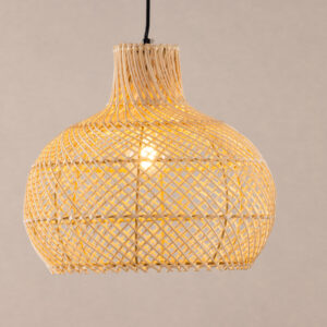 Varekil – Suspension – Naturel, Blanc – 35 x 30 x 35 cm