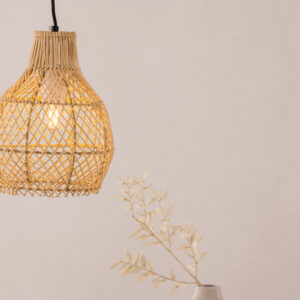 Varekil – Suspension – Naturel, Blanc – 20 x 25 x 20 cm