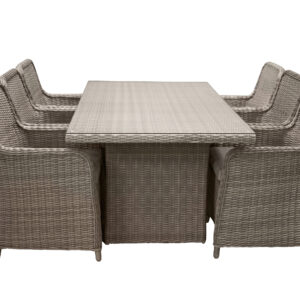 Wembley – Ensemble repas – Naturel, Marron