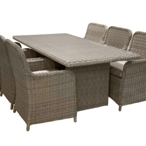 Wembley – Ensemble repas – Naturel, Marron