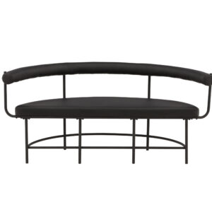 Stallhagen – Bench Sofa – Noir – 51 x 75 x 165 cm