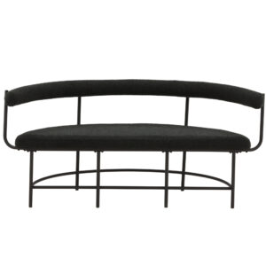 Stallhagen – Bench Sofa – Noir – 51 x 75 x 165 cm