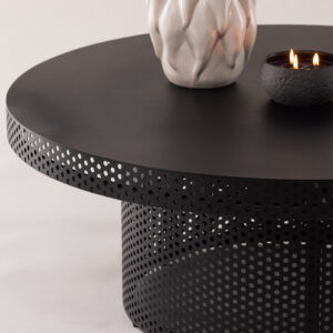 West End x Josefin Lustig – Table basse – Noir – ⌀100 cm