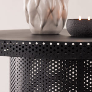 West End x Josefin Lustig – Table basse – Noir – ⌀100 cm