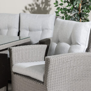 Brentwood – Salon canapé – Gris, Transparent