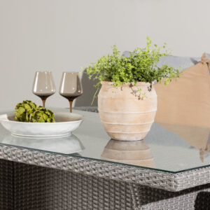 Brentwood – Salon canapé – Gris, Transparent
