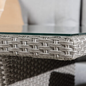 Brentwood – Salon canapé – Gris, Transparent