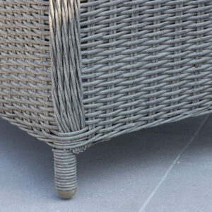 Wembley – Chaise de salle à manger – Gris – 66 x 94 x 62 cm