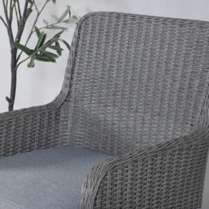 Wembley – Chaise de salle à manger – Gris – 66 x 94 x 62 cm