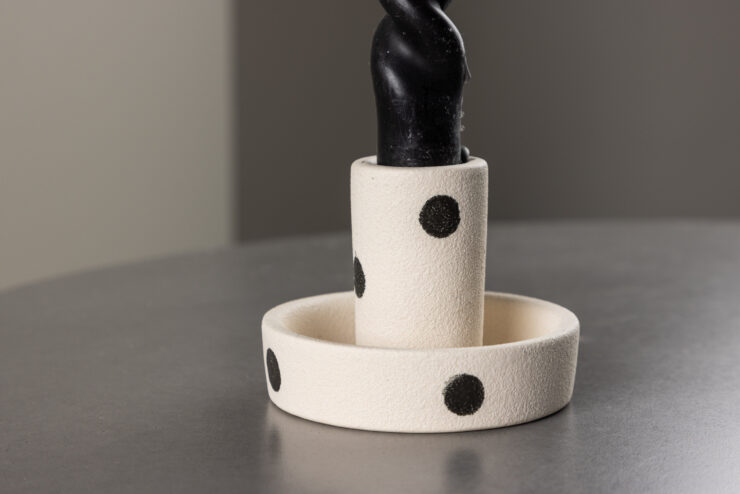 Ceco – Accessoires maison – Noir, Blanc – ⌀11 cm