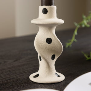 Glory – Accessoires maison – Noir, Blanc – ⌀6 cm