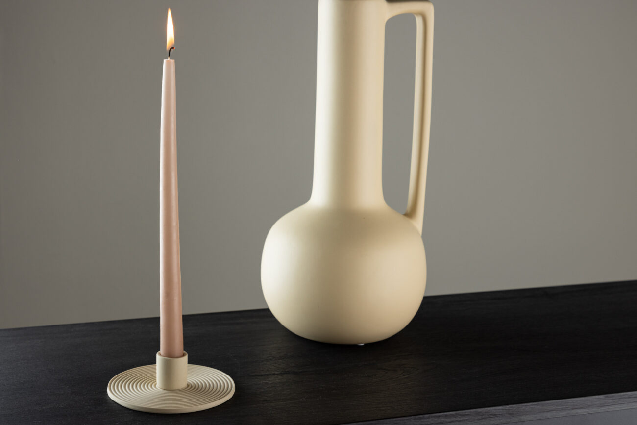 Dian – Accessoires maison – Beige – ⌀12 cm