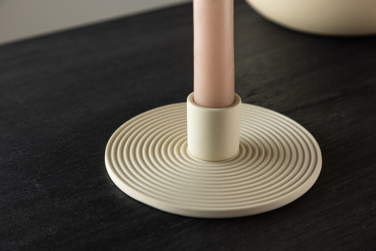 Dian – Accessoires maison – Beige – ⌀12 cm