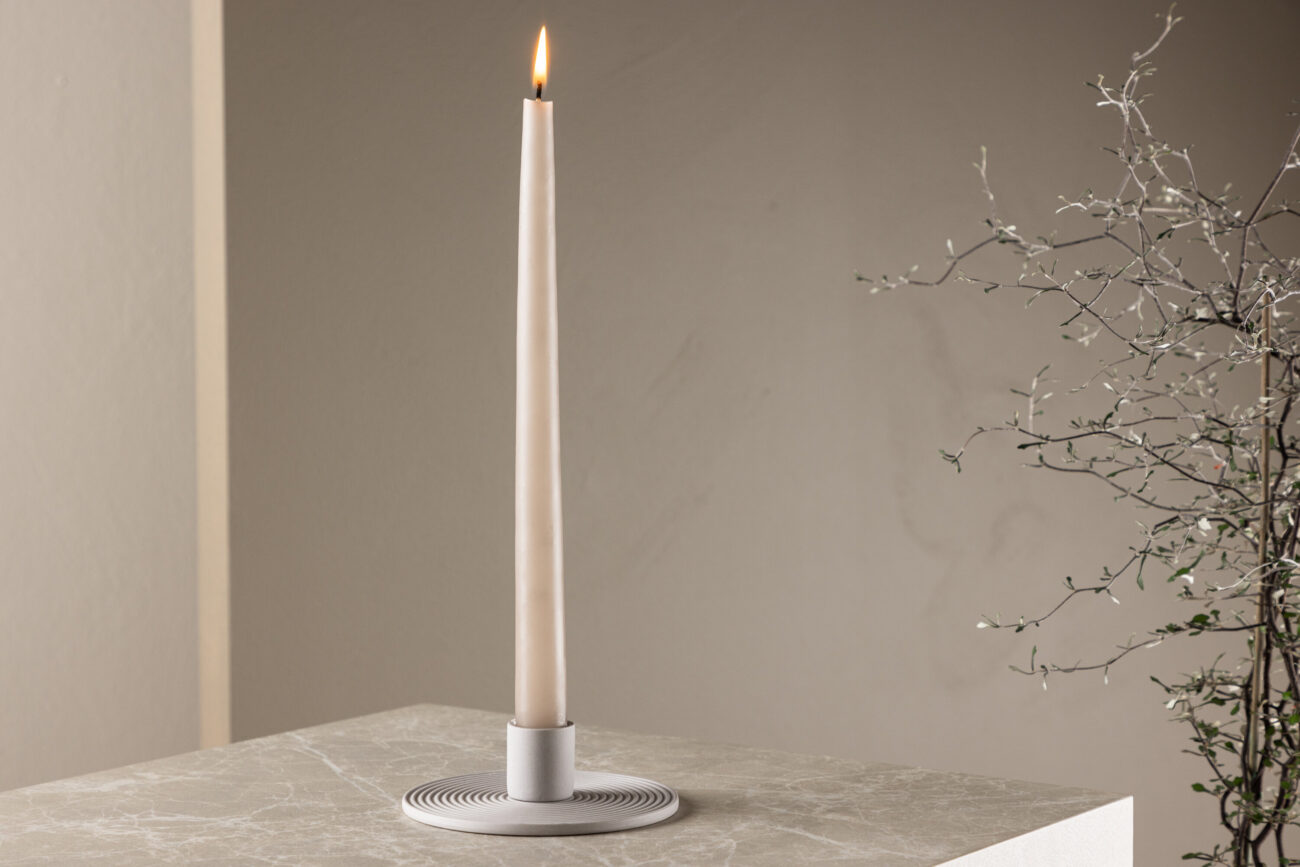 Dian – Accessoires maison – Gris – ⌀12 cm