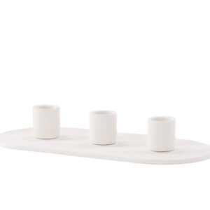 Dian – Accessoires maison – Blanc – 4 x 24 x 10,5 cm