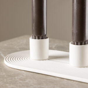 Dian – Accessoires maison – Blanc – 4 x 24 x 10,5 cm