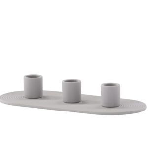 Dian – Accessoires maison – Gris – 4 x 24 x 10,5 cm