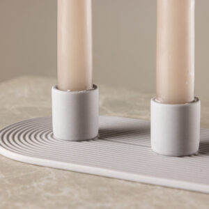 Dian – Accessoires maison – Gris – 4 x 24 x 10,5 cm