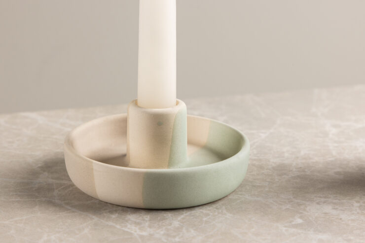 Otis – Accessoires maison – Beige, Vert, Gris – ⌀11 cm