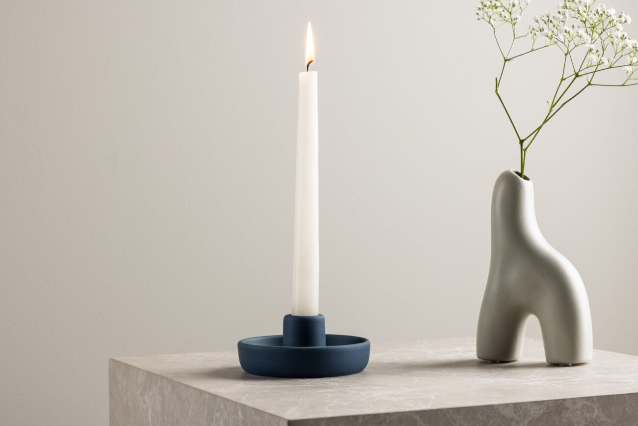 Otis – Accessoires maison – Bleu foncé – ⌀11 cm