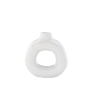 Judi – Accessoires maison – Blanc – 13 x 13 x 6 cm