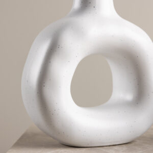 Judi – Accessoires maison – Blanc – 13 x 13 x 6 cm
