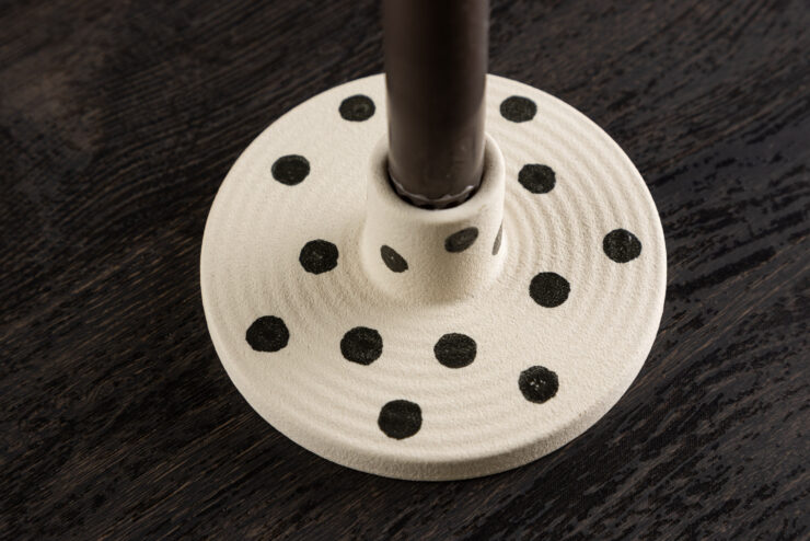 Bette – Accessoires maison – Noir, Blanc – ⌀12 cm