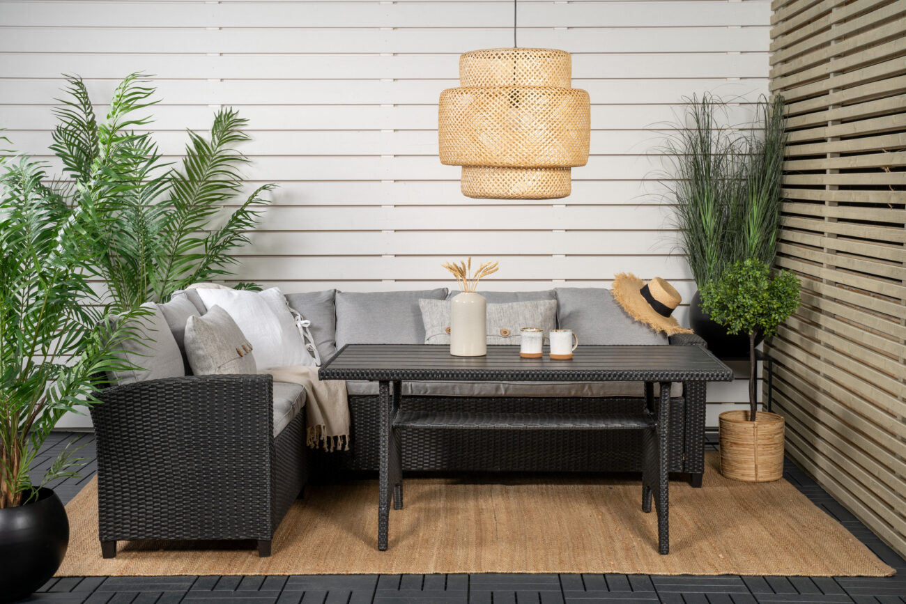 Bentwood – Salon d’angle – Noir