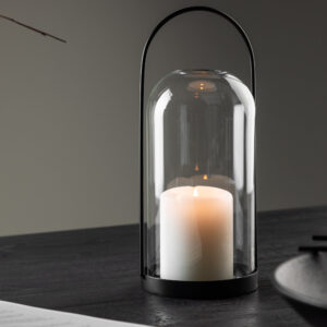 Flora – Accessoires maison – Noir, Transparent – ⌀11 cm