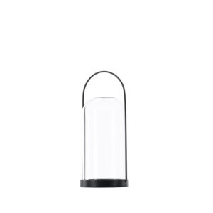 Flora – Accessoires maison – Noir, Transparent – ⌀11 cm
