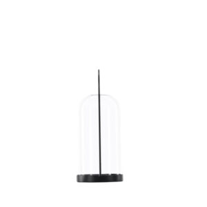 Flora – Accessoires maison – Noir, Transparent – ⌀11 cm