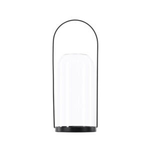 Flora – Accessoires maison – Noir, Transparent – ⌀13 cm