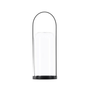 Flora – Accessoires maison – Noir, Transparent – ⌀13 cm