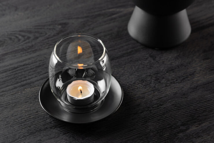 Archy – Accessoires maison – Noir, Transparent – ⌀12 cm