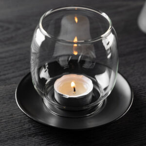 Archy – Accessoires maison – Noir, Transparent – ⌀12 cm