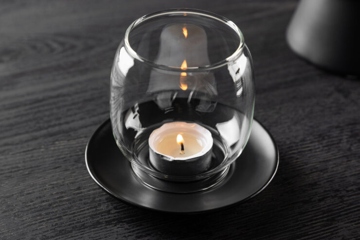 Archy – Accessoires maison – Noir, Transparent – ⌀12 cm