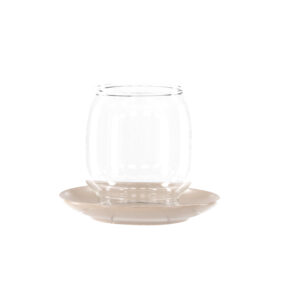 Archy – Accessoires maison – Beige, Transparent – ⌀12 cm