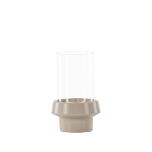 Davida – Accessoires maison – Beige, Transparent – ⌀13 cm