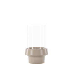Davida – Accessoires maison – Beige, Transparent – ⌀13 cm