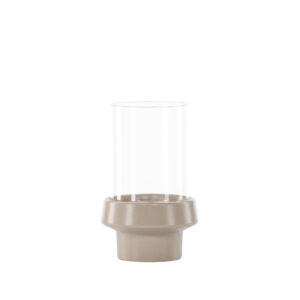 Davida – Accessoires maison – Beige, Transparent – ⌀13 cm