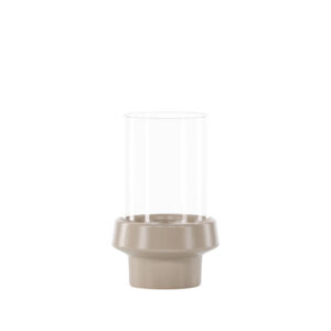 Davida – Accessoires maison – Beige, Transparent – ⌀13 cm
