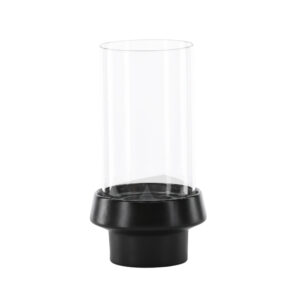 Davida – Accessoires maison – Noir, Transparent – ⌀15 cm