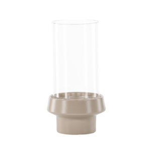 Davida – Accessoires maison – Beige, Transparent – ⌀15 cm