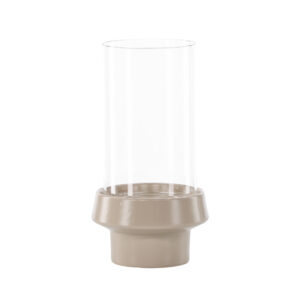 Davida – Accessoires maison – Beige, Transparent – ⌀15 cm