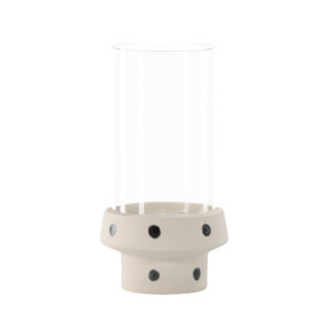 Davida – Accessoires maison – Noir, Transparent, Blanc, Beige – ⌀15 cm