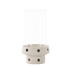 Davida – Accessoires maison – Noir, Transparent, Blanc, Beige – ⌀15 cm
