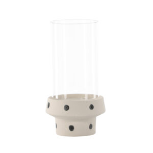 Davida – Accessoires maison – Noir, Transparent, Blanc, Beige – ⌀15 cm