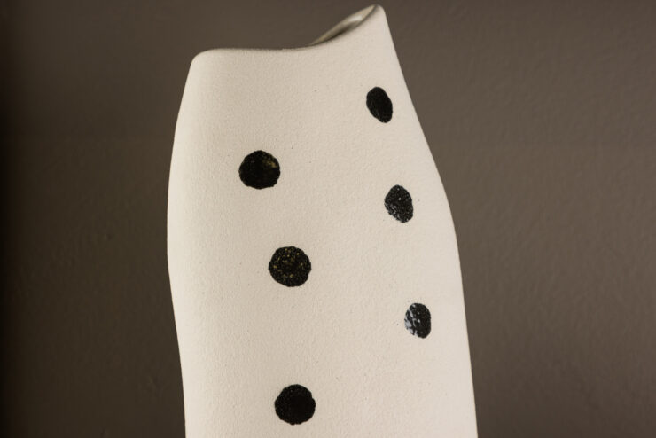 Ernst – Accessoires maison – Noir, Blanc – 23 x 12 x 9 cm