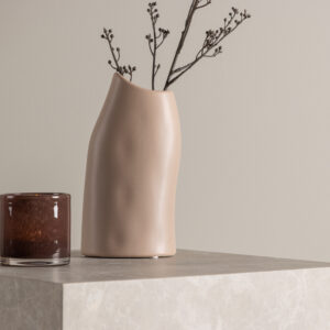 Ernst – Accessoires maison – Rose clair – 23 x 12 x 9 cm