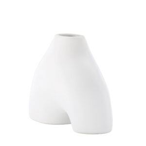 Kento – Accessoires maison – Blanc – 15 x 21 x 8 cm